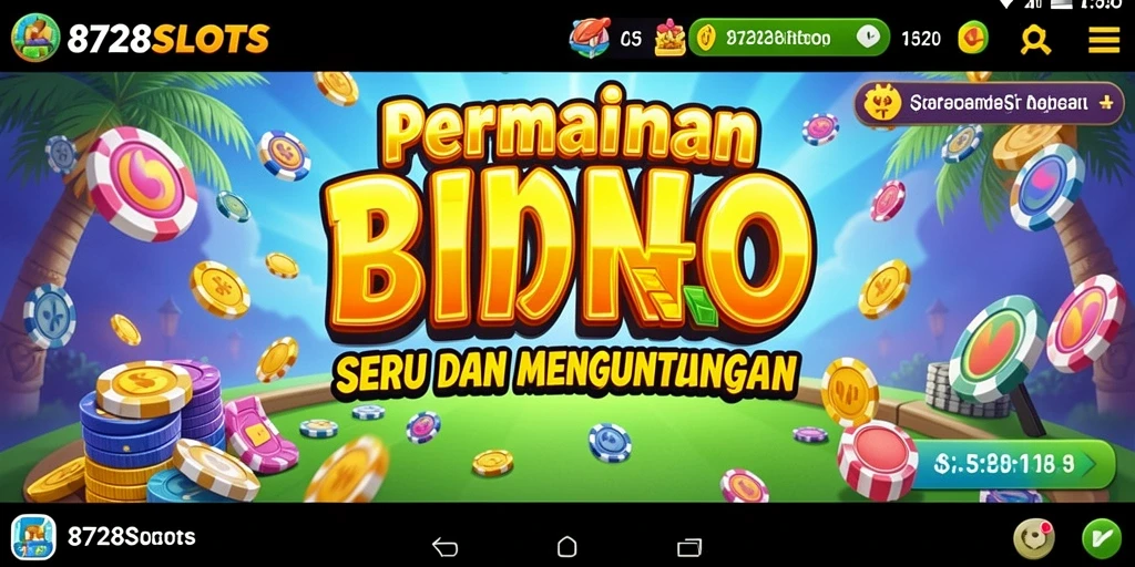 Gameplay seru dalam 8728SLOTS dengan banyak pilihan Bingo.
