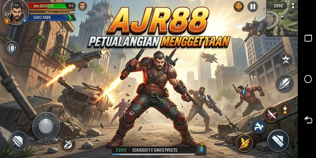 Tampilan menarik dari gameplay Aksi yang mendebarkan.