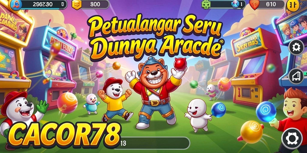 Tampilan gameplay seru dari CACOR78 yang penuh aksi.