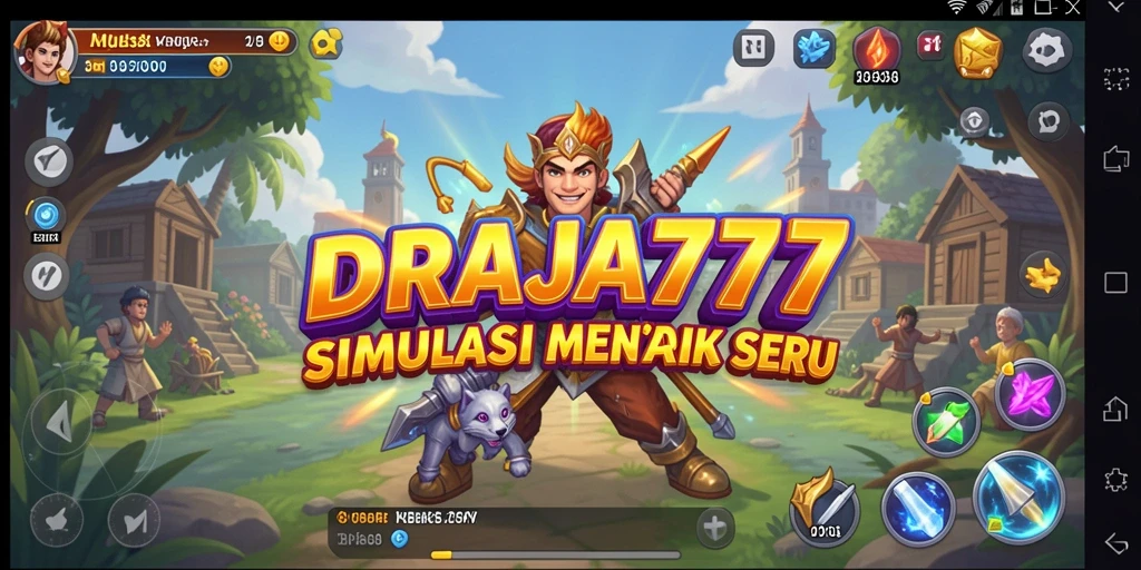 Tampilan gameplay DRAJA777 yang mengasyikkan dan interaktif.