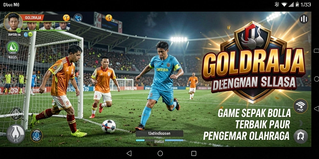 Screenshot gameplay GOLDRAJA yang menarik menunjukkan aksi seru di lapangan.
