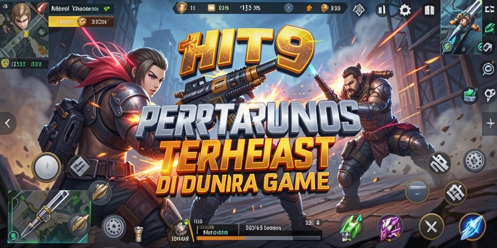 Gameplay seru dan grafis menakjubkan di HIT9.