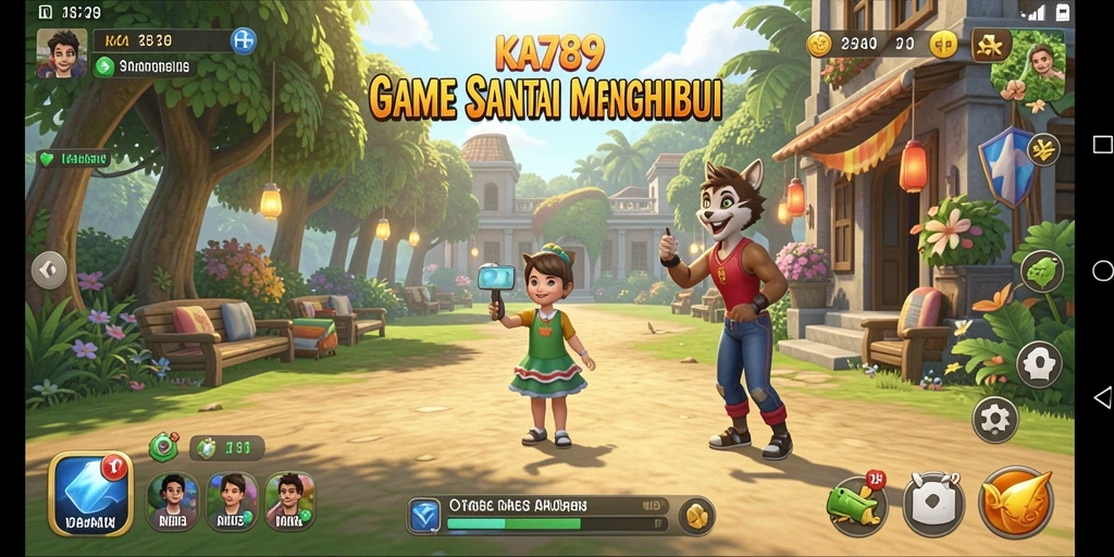 Tampilan gameplay KA789 yang seru dan penuh warna.