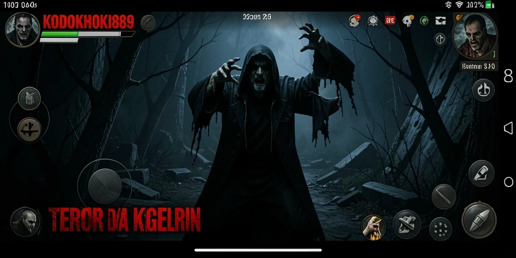 Menakutkan dan penuh ketegangan dalam KODOKHOKI889.