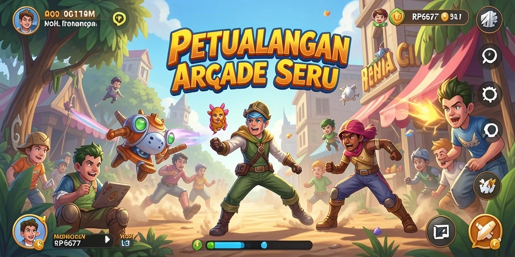 Gambaran gameplay menantang dan seru di RP6677.