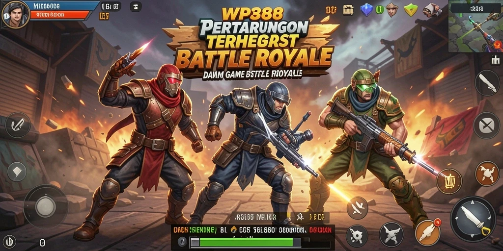 Gameplay seru dengan grafis menakjubkan di WP888.